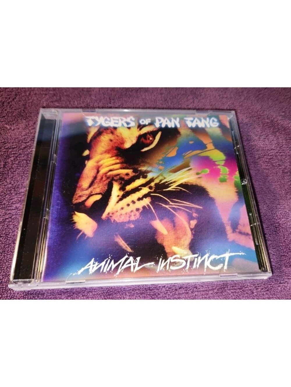 TYGERS OF PAN TANG cd ANIMAL INSTINCT Excellent Condition NWOBHM Hard Rock